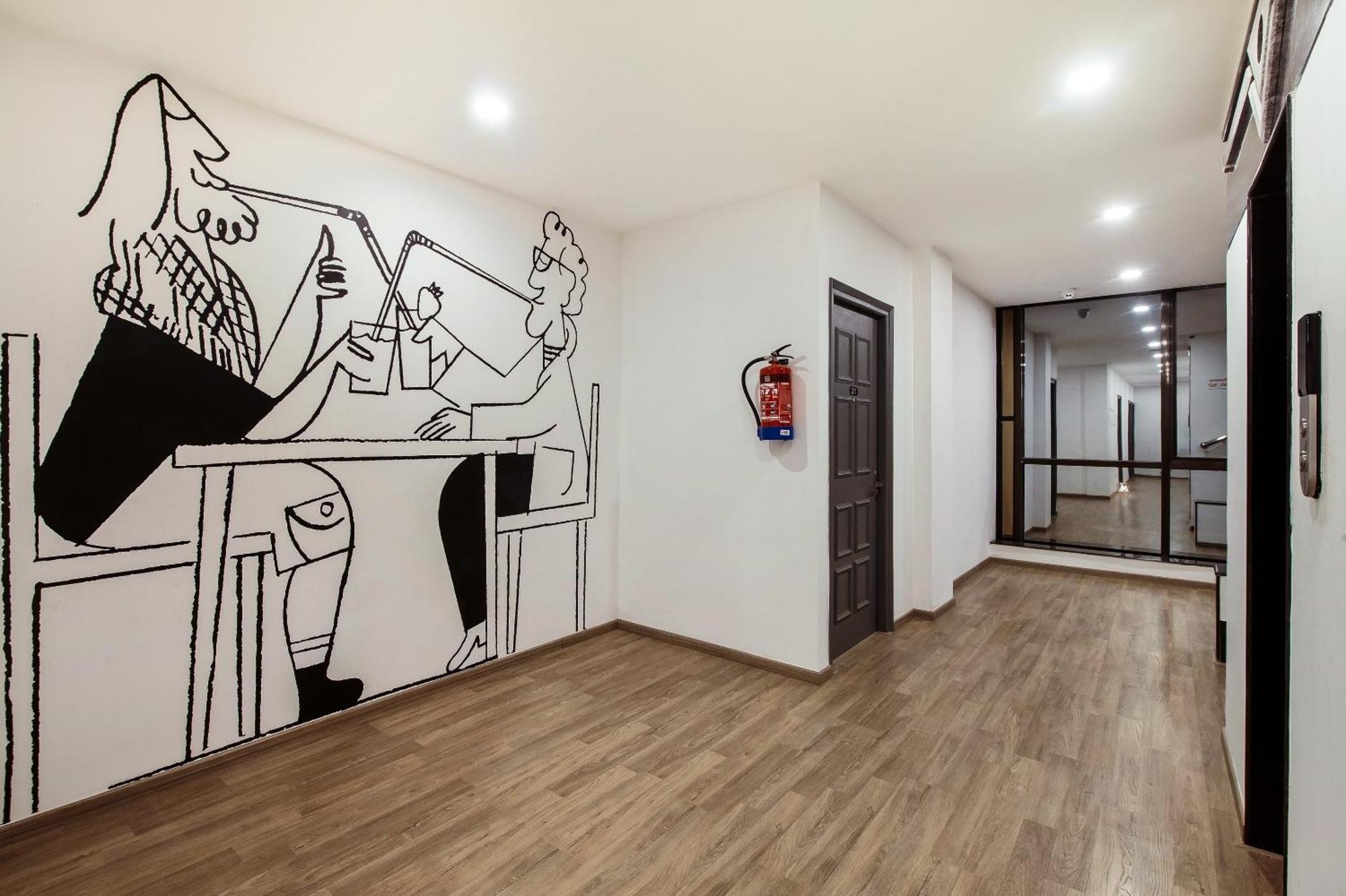 Townhouse Golden Frame Hotell Ghaziabad Exteriör bild